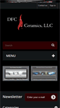 Mobile Screenshot of dfcceramics.com